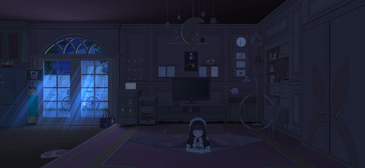#胡桃嗒啦啦# 胡桃睡着了截图