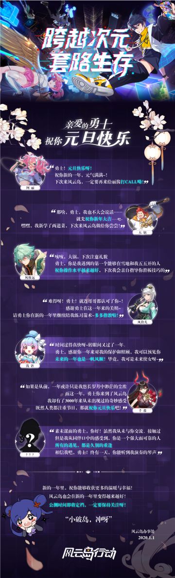 各位勇士，元旦快乐