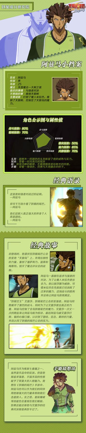 妖尾成分研究院：拥有真男人性格的反派—阿兹马