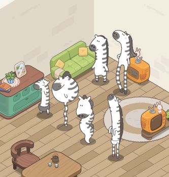 梦幻之城小动物祝大家2022年新年快乐