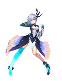 《未来机甲决战》夜歌致命一击：镜花水月！