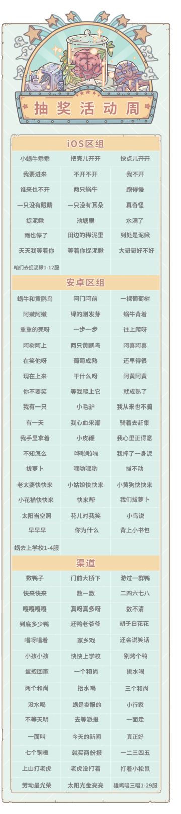 本期活动|0203活动预告，抽奖嘉年华上线！