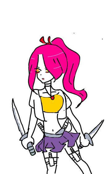 角色设计：魅影刺客 千熙兰