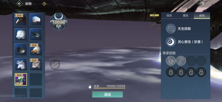 请教大佬这尾刺蝎是就一个技能么？为啥我就一个呢？截图