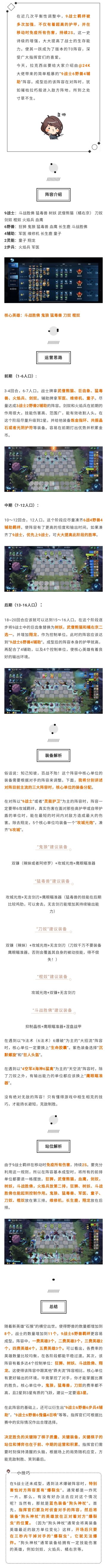 吃鸡宝典丨双子攻略之9战士6野兽4辅助