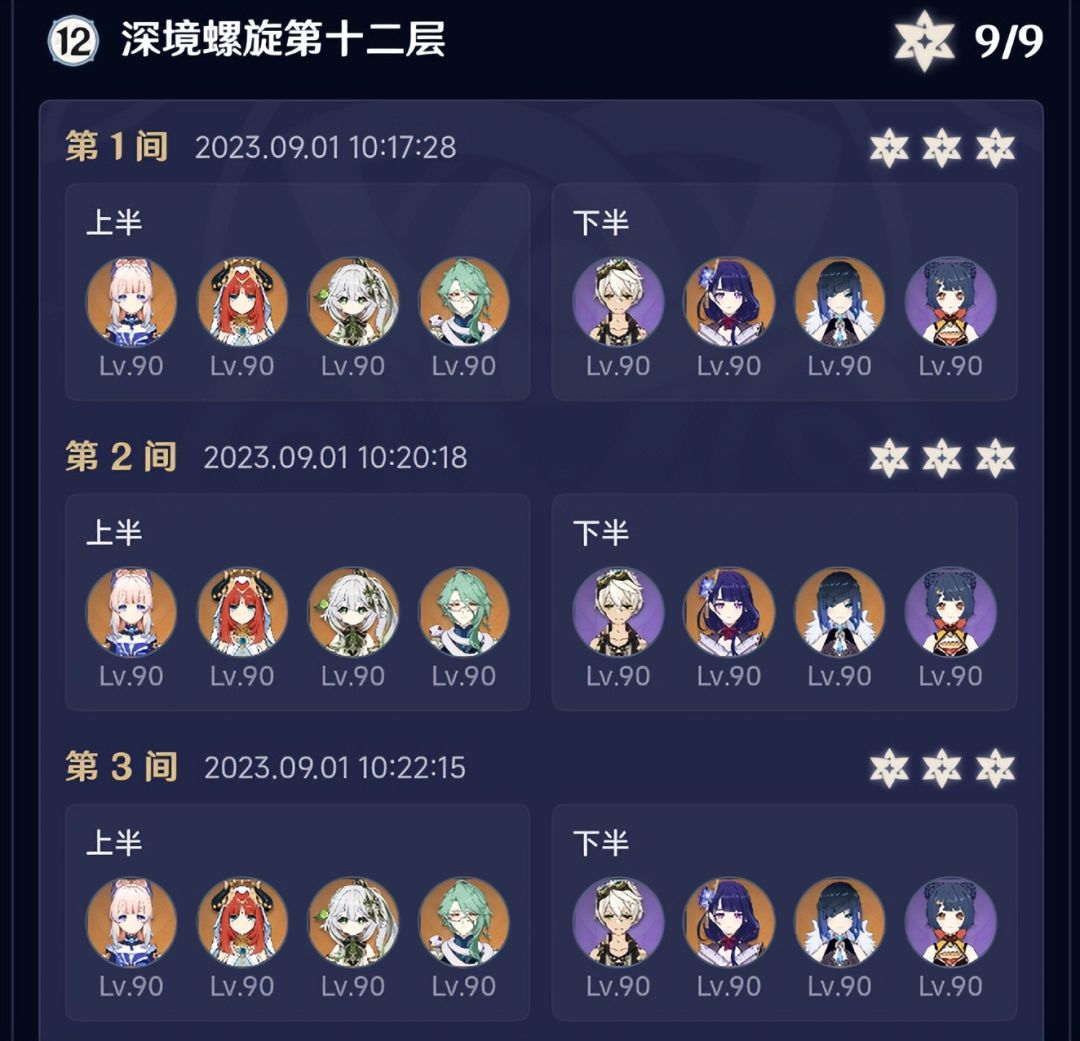 【V4.0攻略】#其他攻略#4.0深渊满星攻略，荒芒属性的初登场，老体系依旧乱杀截图