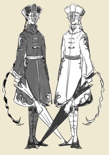 #角虫的腿部挂件#哥俩今天来收人了（来源：@tgtk ）