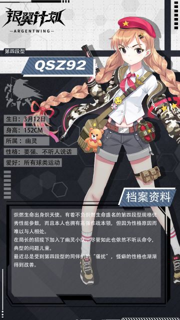 【人事档案】幽灵小队的问题儿童——QSZ92上阵