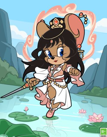 剑客莉莉·瑶姬丨翩翩仙子气质超然，执剑在手势不可挡！