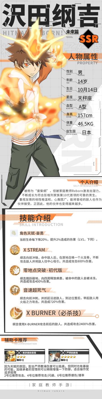 【角色攻略】不顾一切的战斗吧！沢田纲吉未来篇限时概率upupup！