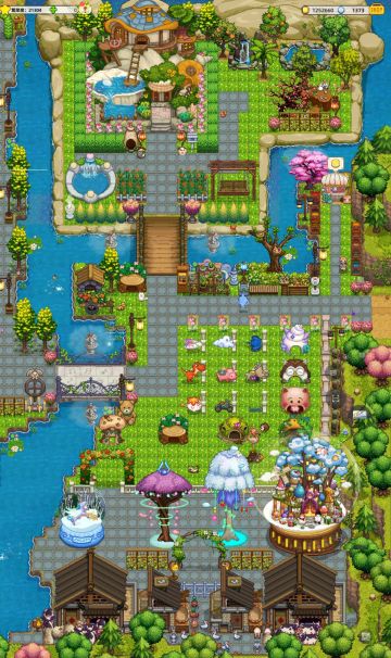 我的庄园终于装修好啦