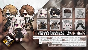 [微博拌匀] 服装商城将在4月15日维护后上架指挥官侦探服装“最后致意”