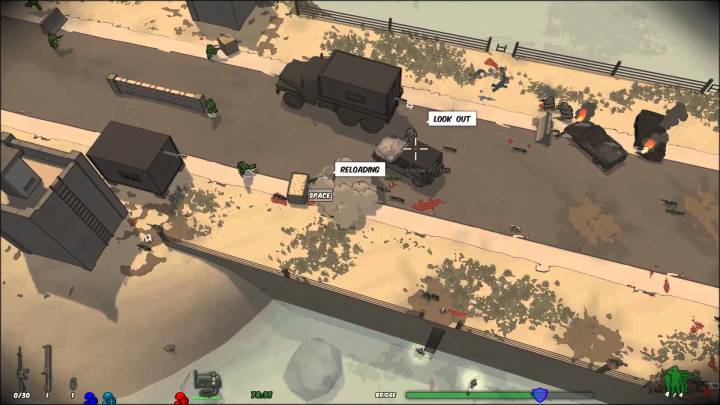 [熊猫简讯]一款具有开放世界RPG元素的俯视角战术射击游戏《RUNNING WITH RIFLES》截图