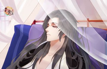 《青鸾繁华录》CG原画分享——着凉的语花哥哥~