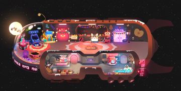 圣诞降临飞船，寻找圣诞新变化获得新煤球玩偶