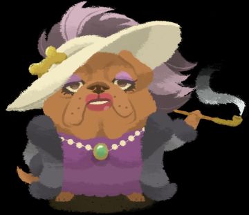 看起来就不好惹的紫罗兰夫人出场！