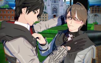 【崩坏3/鲨鱼coc/MMD】崩坏男团 ：老公你说句话啊（自带紫色）