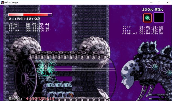 Axiom Verge 通关(Randomizer 模式)截图