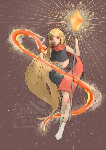 【摸鱼】一张法师小姐姐