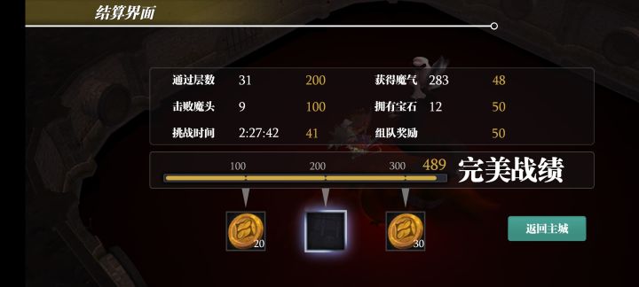 本来单刷狗粮，17层偶遇就一路带人打到32截图