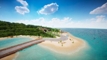 【新赛道揭秘】风景旖旎，海天一色，全新赛道海岛果岭带你感受南国风情！