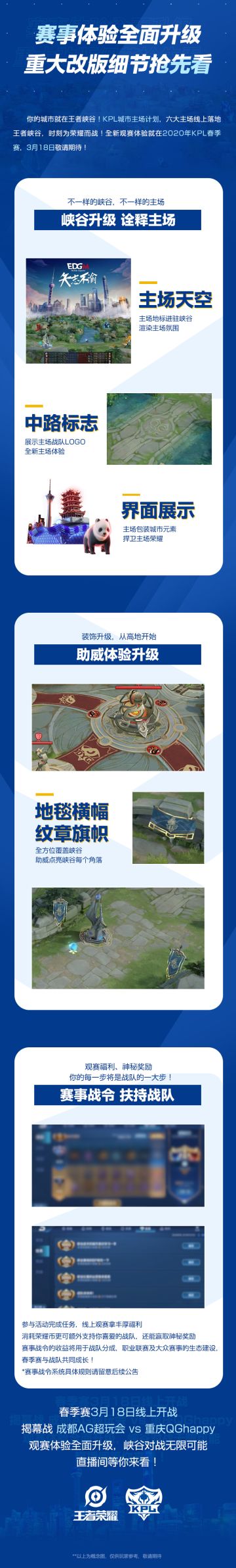 2020年KPL春季赛赛程出炉！赛事体验升级细节抢先看 ！