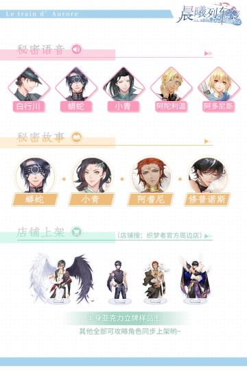 安排！旅客们的周边和神秘小剧场已就位！