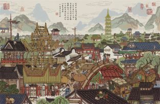 古镇模拟经营类手游《江南百景图》现已上线！海量福利等你拿！