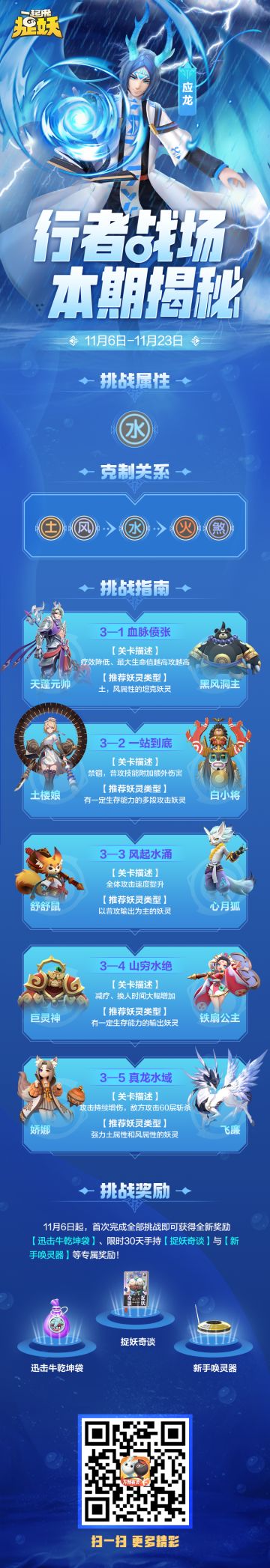 【战场攻略】水属性行者战场挑战指南！