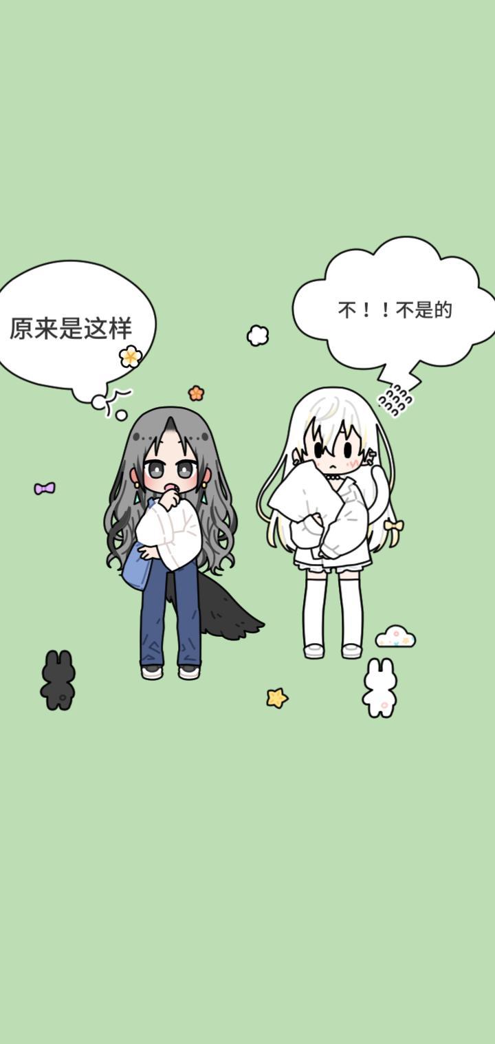 我这奇怪的萌点，他俩其实是男孩子截图