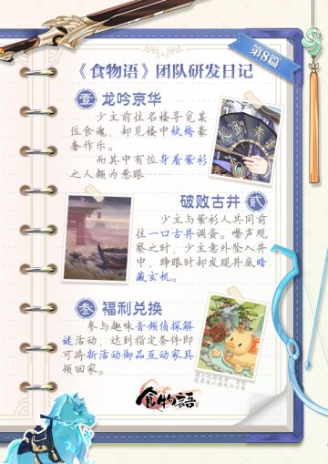 《食物语》团队研发日记#龙吟京华#