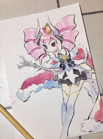 【同人绘画】黑花花真阔爱🌸