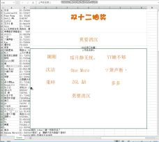 双十二抽奖活动中奖名单