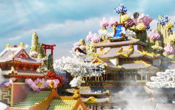 一站式打卡春季美景！《我的世界》邀你一起踏青~