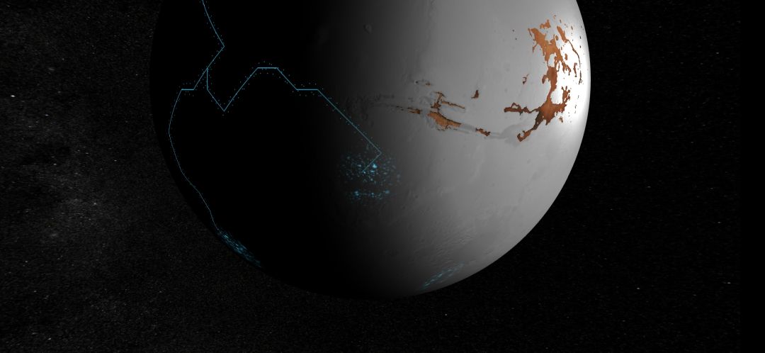 萌新求问：火星变白了是怎么回事？截图