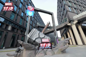 巨型雷神之锤空降网易！见证来自阿斯加德的雷电力量