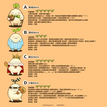 M酱do恋爱运势小测验解析