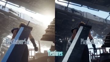 FF7 re ps5与ps4对比