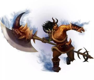 手持“殇鬼魔斧”，身穿“殄魔鬼甲”，西凉战神庞德登场