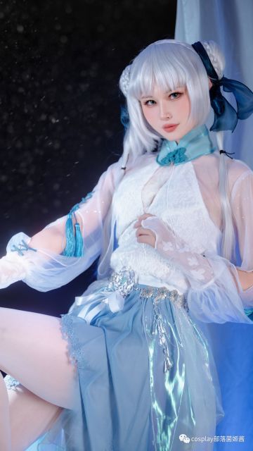 cos：永劫无间顾清寒·香水雪兰cos正片@海碗炸炸，