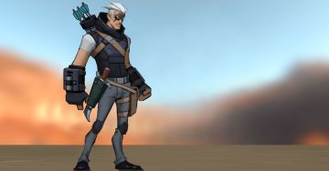 只识弯弓射。。。射丧尸。。。