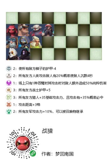 自走棋战兽猎运营攻略从入魂到入土