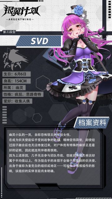 【人事档案】恐怖领主——SVD上阵