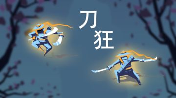 另类跑酷游戏《刃心》，角色“刀狂”演示