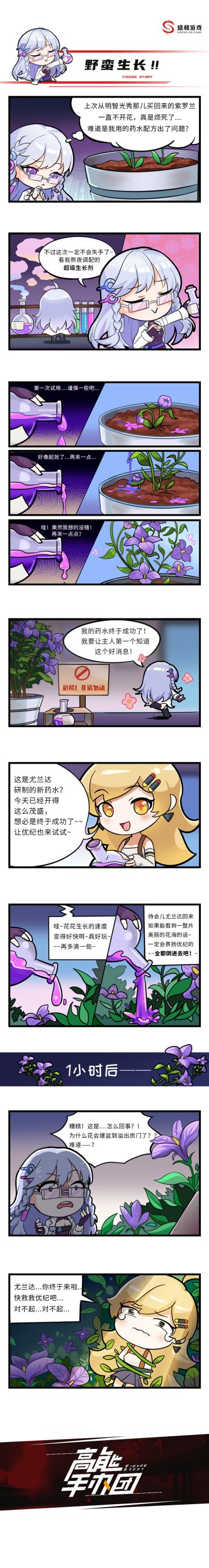 【高能漫画】野蛮生长！！