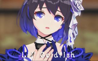 【崩坏3/苍穹poi_/MMD】希儿-墨染镜华Lil' Goldfish