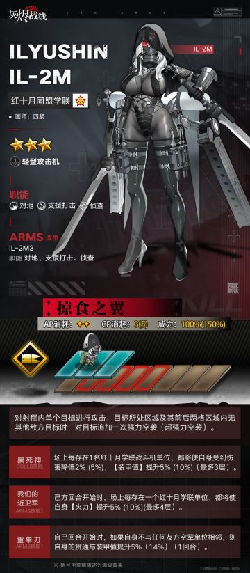 【灰烬战线】军备档案——IL-2M