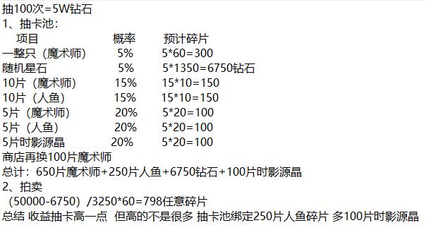 大家不要着急抽活动卡池!截图