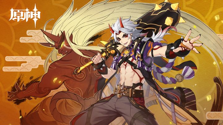 《原神》角色演示-「荒泷一斗：堂堂参上！」截图
