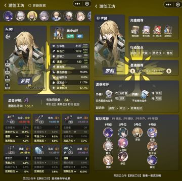 遗器毕业度评级功能更新！来看看你的罗刹驭空练度如何！